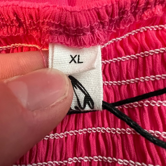 NWT Byinns Hot Pink Summer Ruffle Dress - Picture 8 of 12